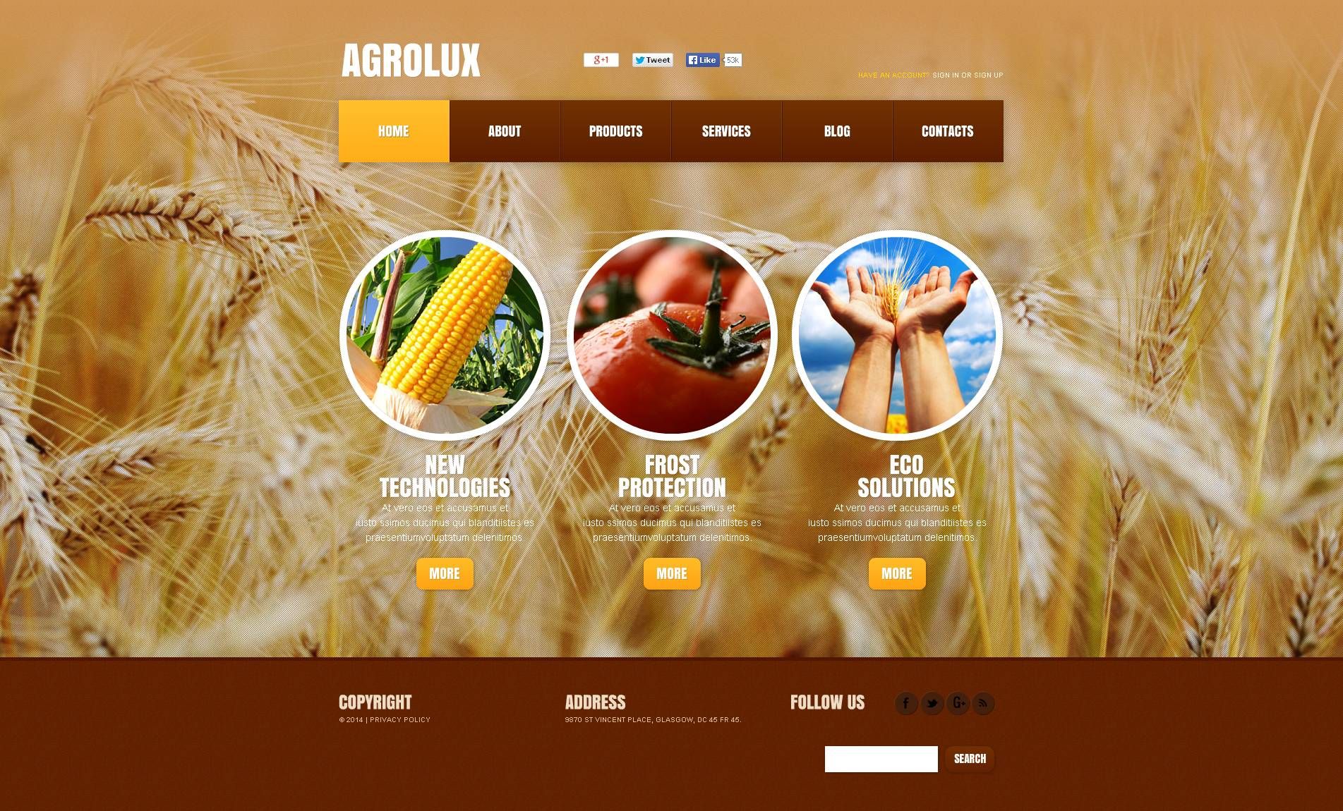 Thiết kế web nông nghiệp chuyên nghiệp