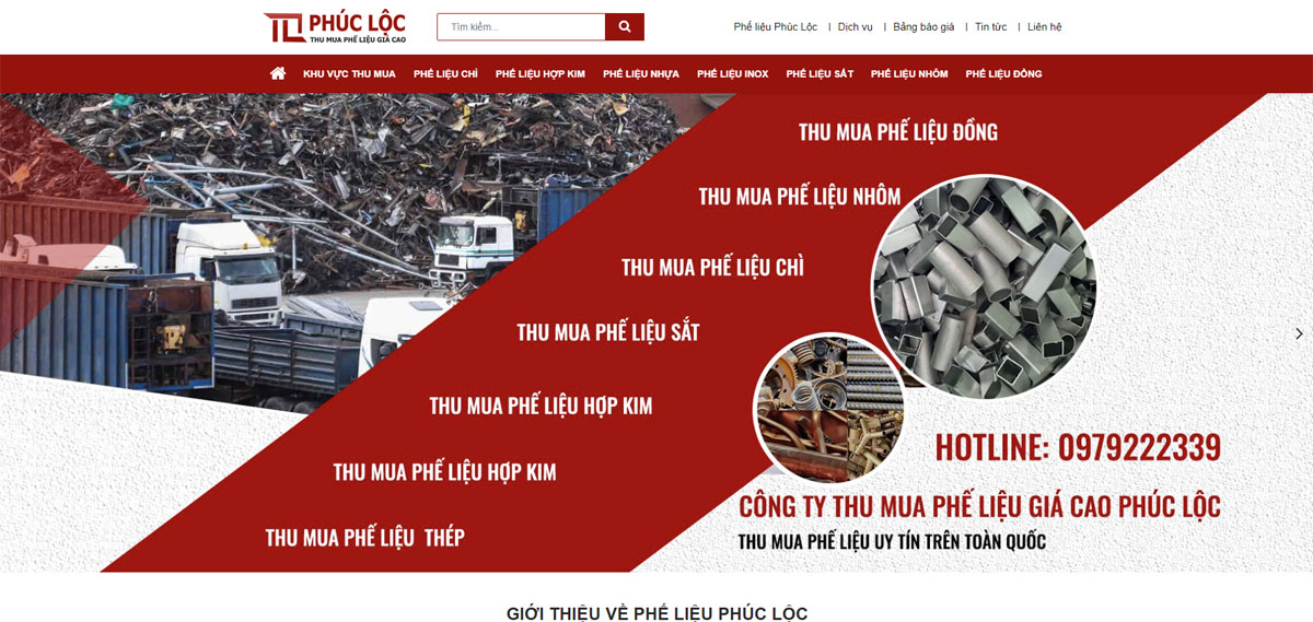 Website thu mua phế