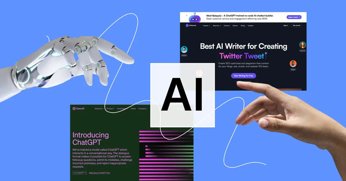 Hạn chế tạo web bằng AI