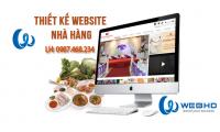 Thiết kế web nhà hàng chuyên nghiệp