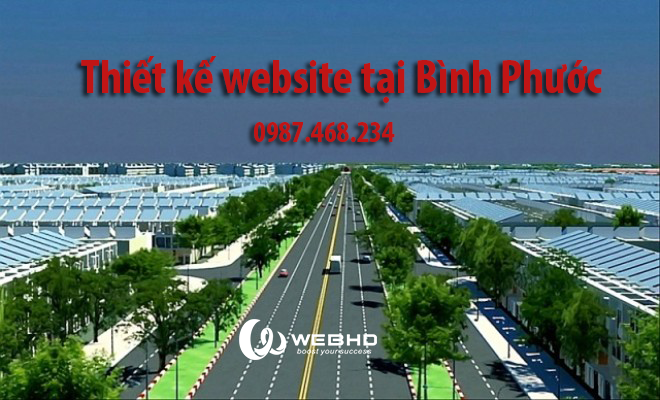 Thiết kế website tại Bình Phước chuyên nghiệp